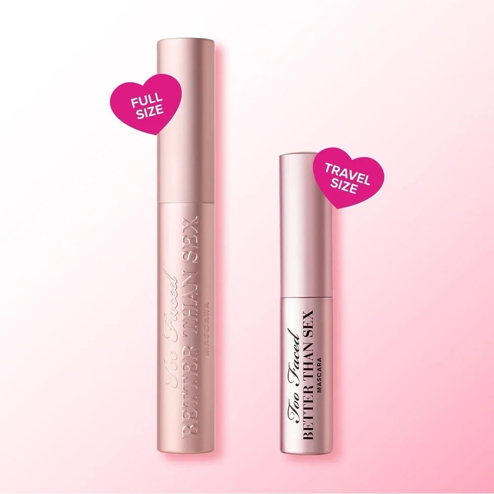 NEW Too Faced Better Than Sex Volumizing & Lengthening Mascara